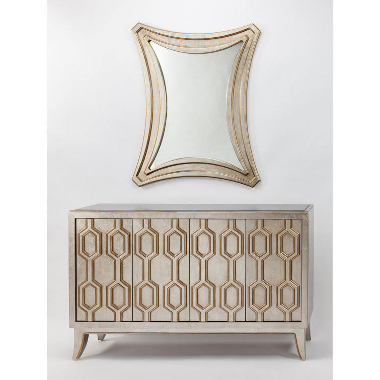 Artmax Asymmetrical Wood Wall Mirror Wayfair